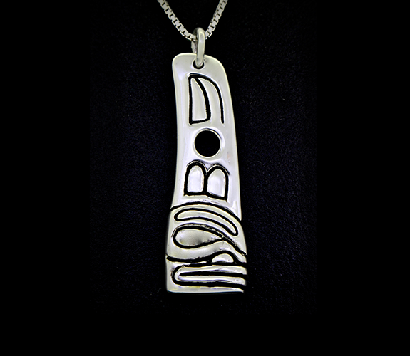 "Orca Fin" Necklace - Jeff Mckenzie | PNW Fine Handmade Jewelry